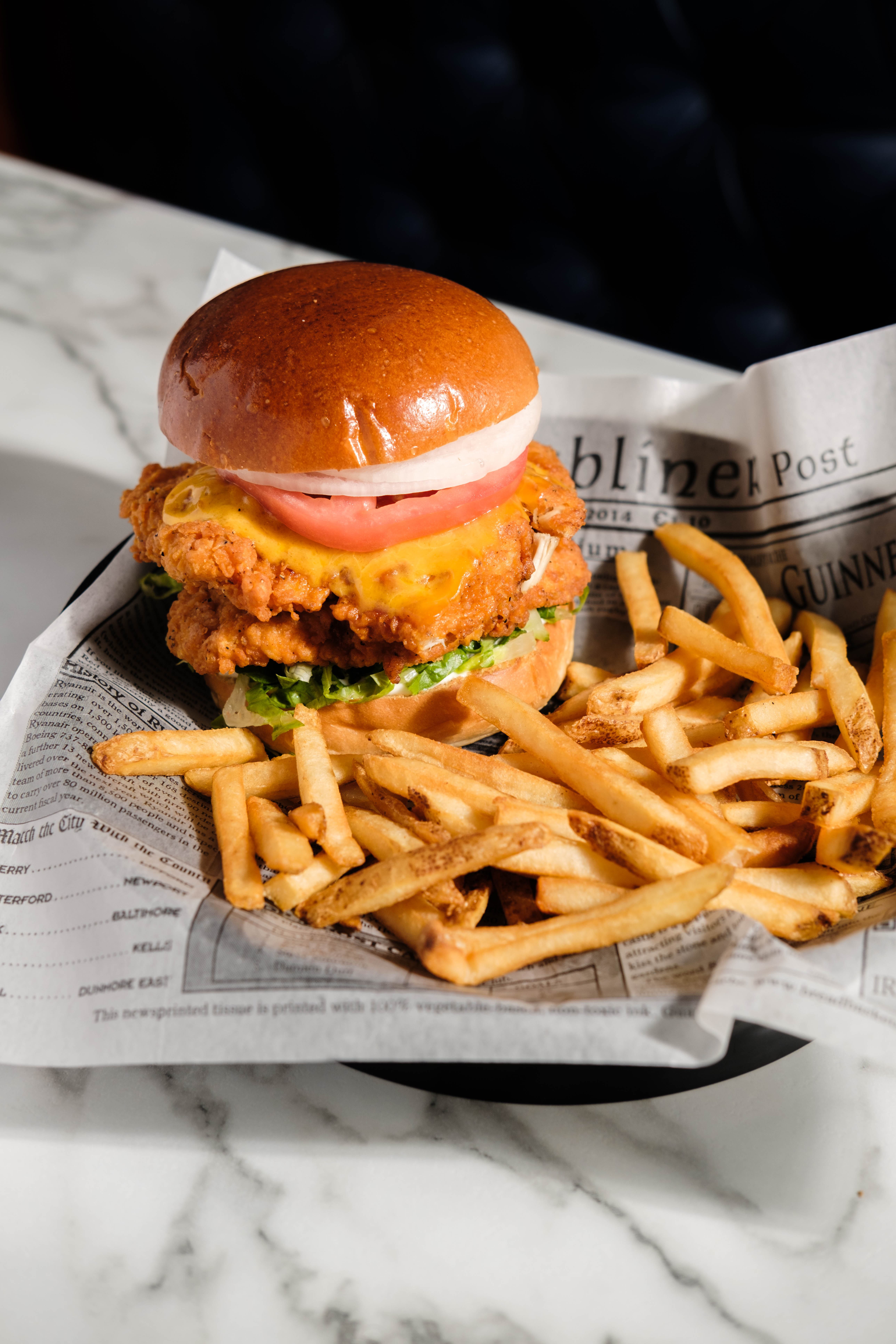 Golden K Signature Burger